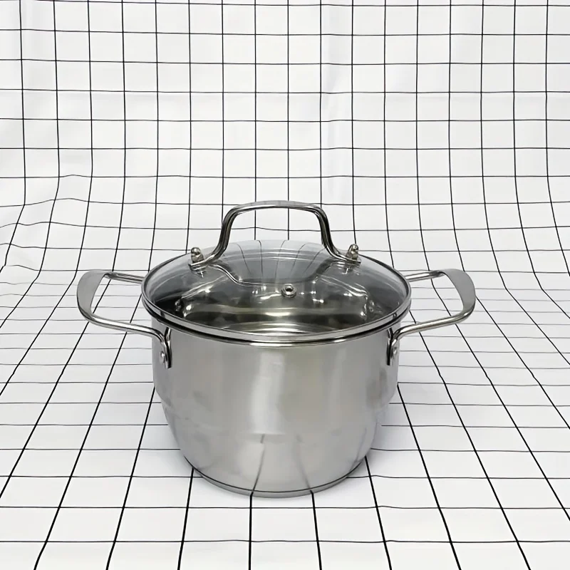 

1 шт. утолщенная Пароварка из нержавеющей стали с двойным дном, суповая кастрюля, кастрюля двойного назначения, газовая универсальная индукционная плита