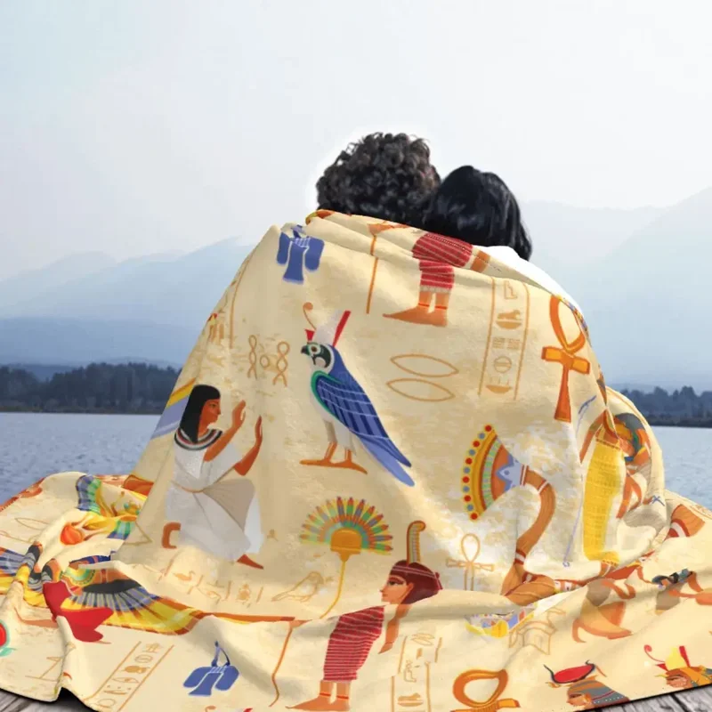 Фланелевое летнее одеяло в стиле древнего Египта кондиционер египетском