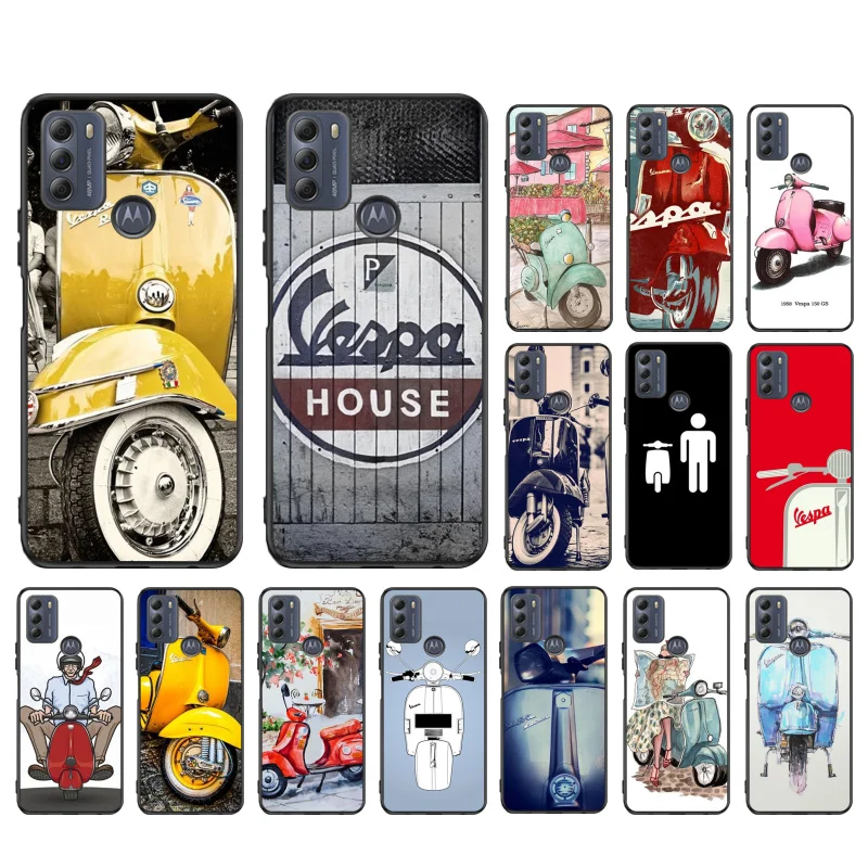 Чехол для телефона Vespa Scooter Motorola Moto G9 Plus G7 G8 Play Power G100 G20 G60 One Action Macro |