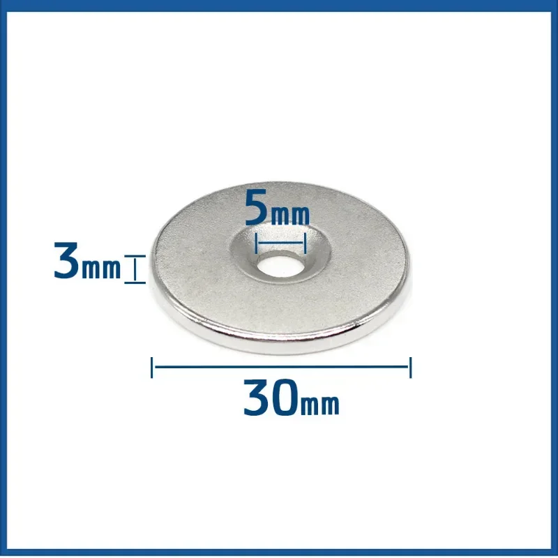 1/2/5/10/15/20/30 шт. 30 х3-5 круглые мощные магниты х3 мм отверстие 5 Х5 диск потайной
