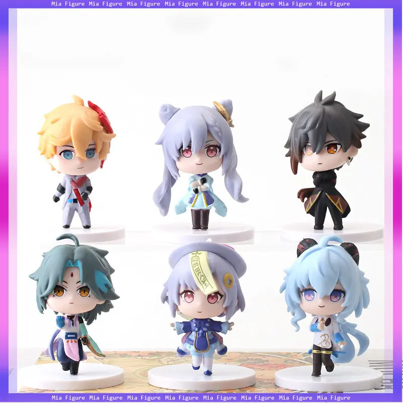 

Genshin Impact Figure Paimon Action Figure Xiao Ganyu Venti Diluc Amber Genshin Impact Collection Model Doll Toy For kIids