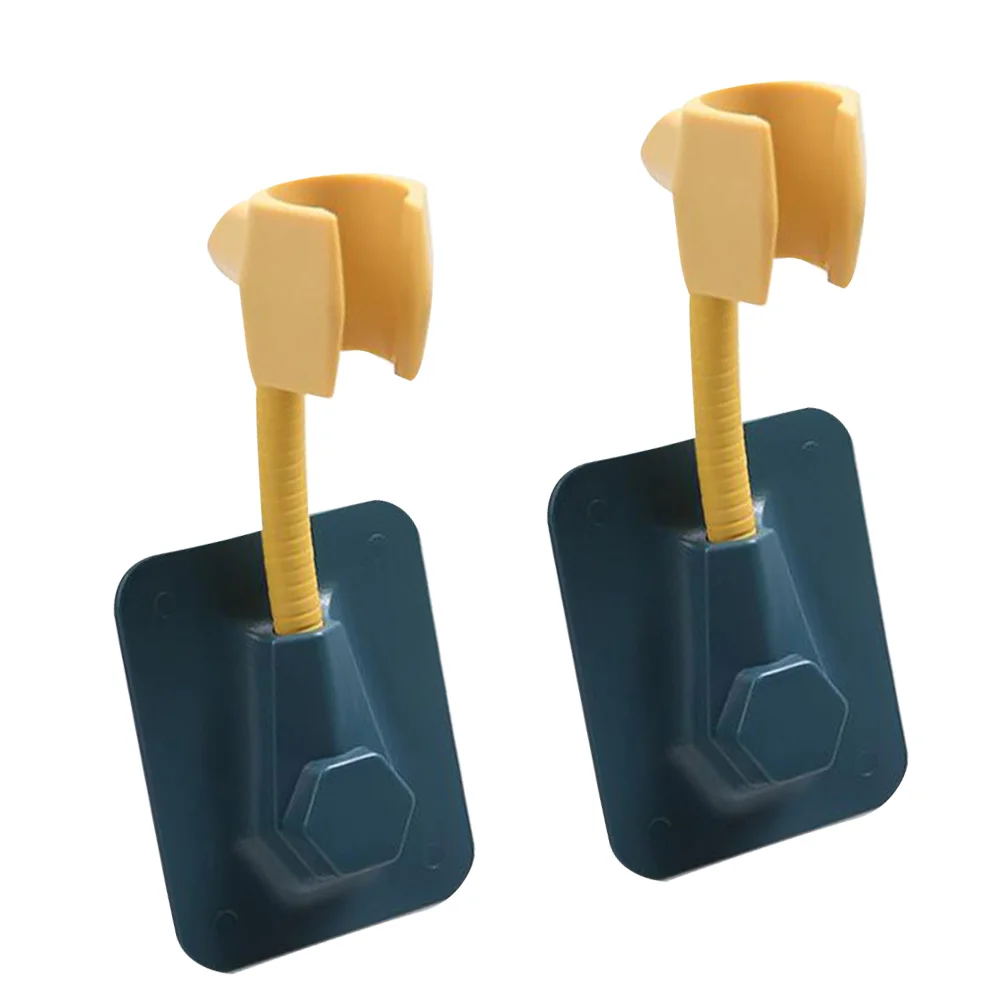 

2pcs Holder Punch Free Shower Nozzle Rack for Hotel Bathhouse Bathroom