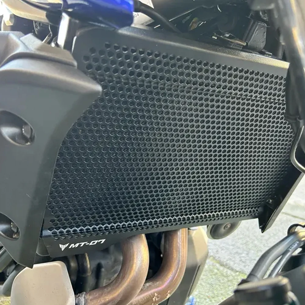 Фото MT-07 Защитная решетка радиатора для Yamaha MT07 MT 07 2013 2014 2015 2016 2017 2018 2019 2020 2021 2022 2023 2024 №1
