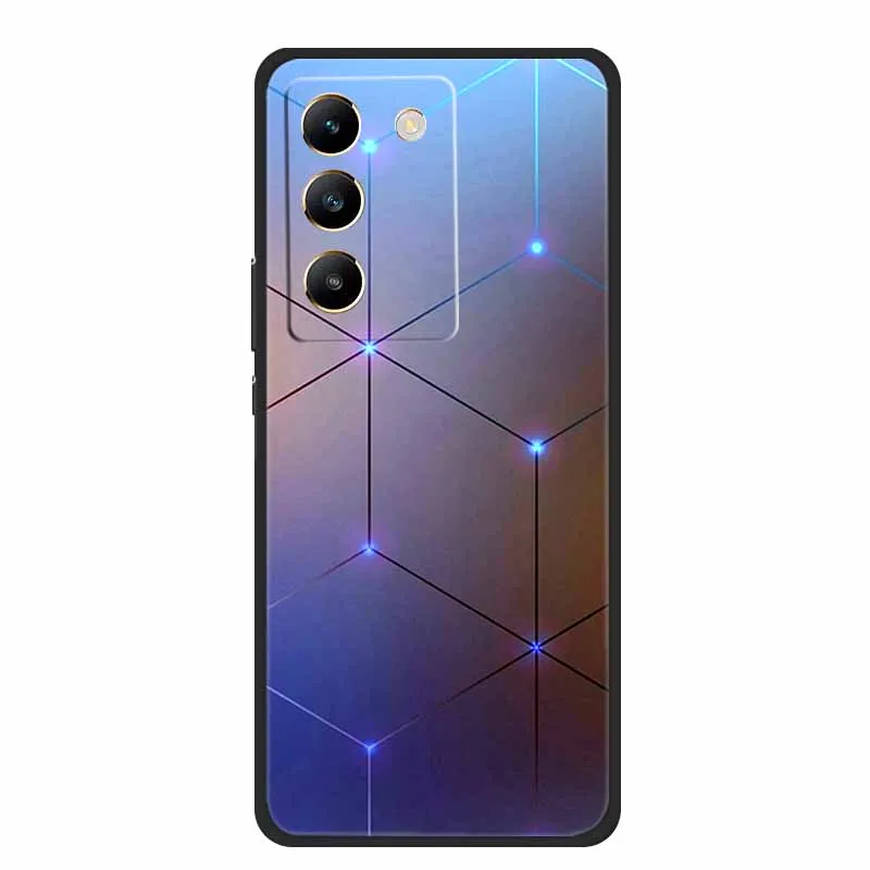 Чехол для телефона Vivo V30 SE 5G V30SE черный силиконовый мягкий чехол Y100 4G 6 67 &quotCoque