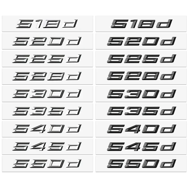 3D эмблема багажника автомобиля логотип значок для BMW M надпись 518i 520i 525i 528i 520d 525d 535e