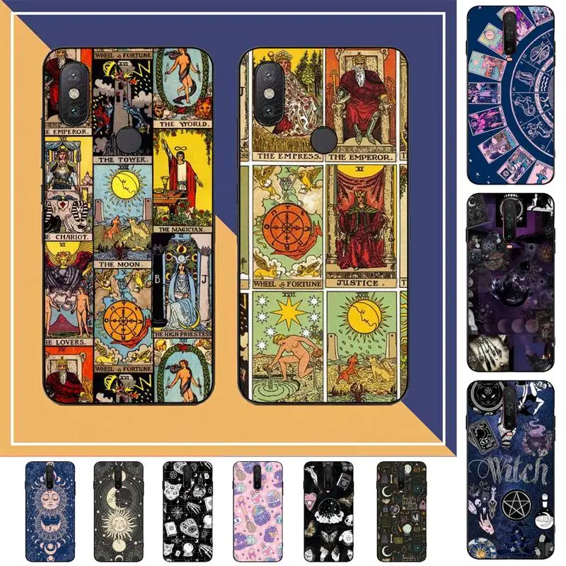 

Witches moon Tarot Mystery totem Phone Case for Redmi Note 8 7 9 4 6 pro max T X 5A 3 10 lite pro