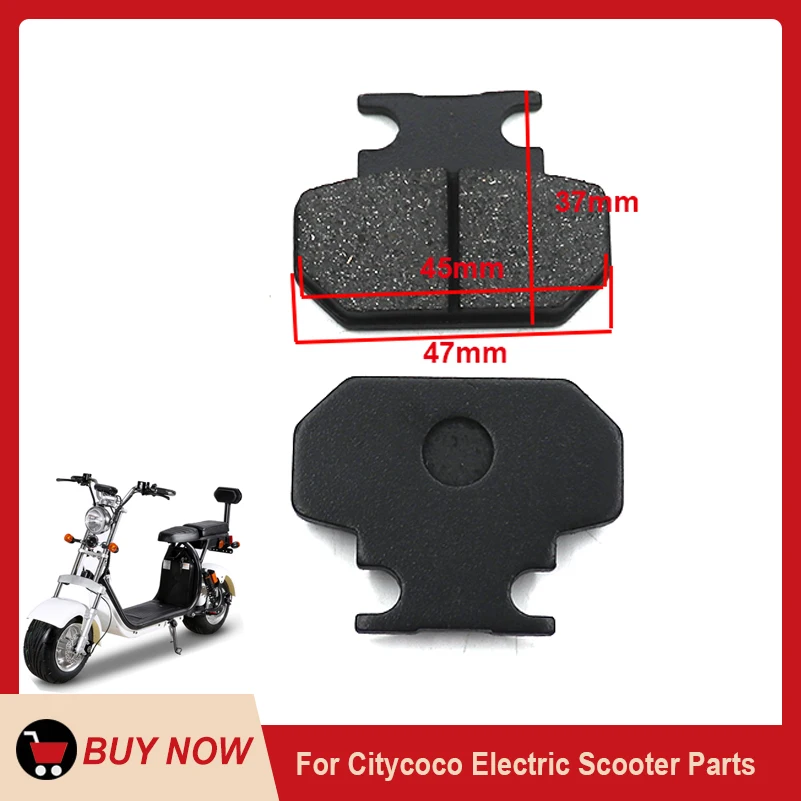 

Бесплатная доставка, тормозные колодки, аксессуары, передние и задние тормозные колодки для электрического скутера Citycoco