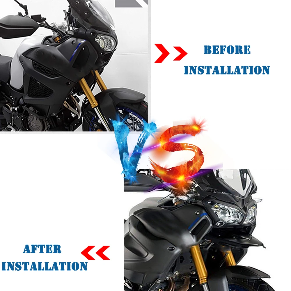 Для Yamaha XT1200Z XT 1200 Z Super Tenere передний клюв крыло мотоцикла удлинитель носа 2010-2021 2020