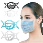 Многоразовый кронштейн для маски 3D, внутренняя поддерживающая рамка для маски, удобный дышащий пластиковый держатель для маски, кронштейн, дышащий клапан
