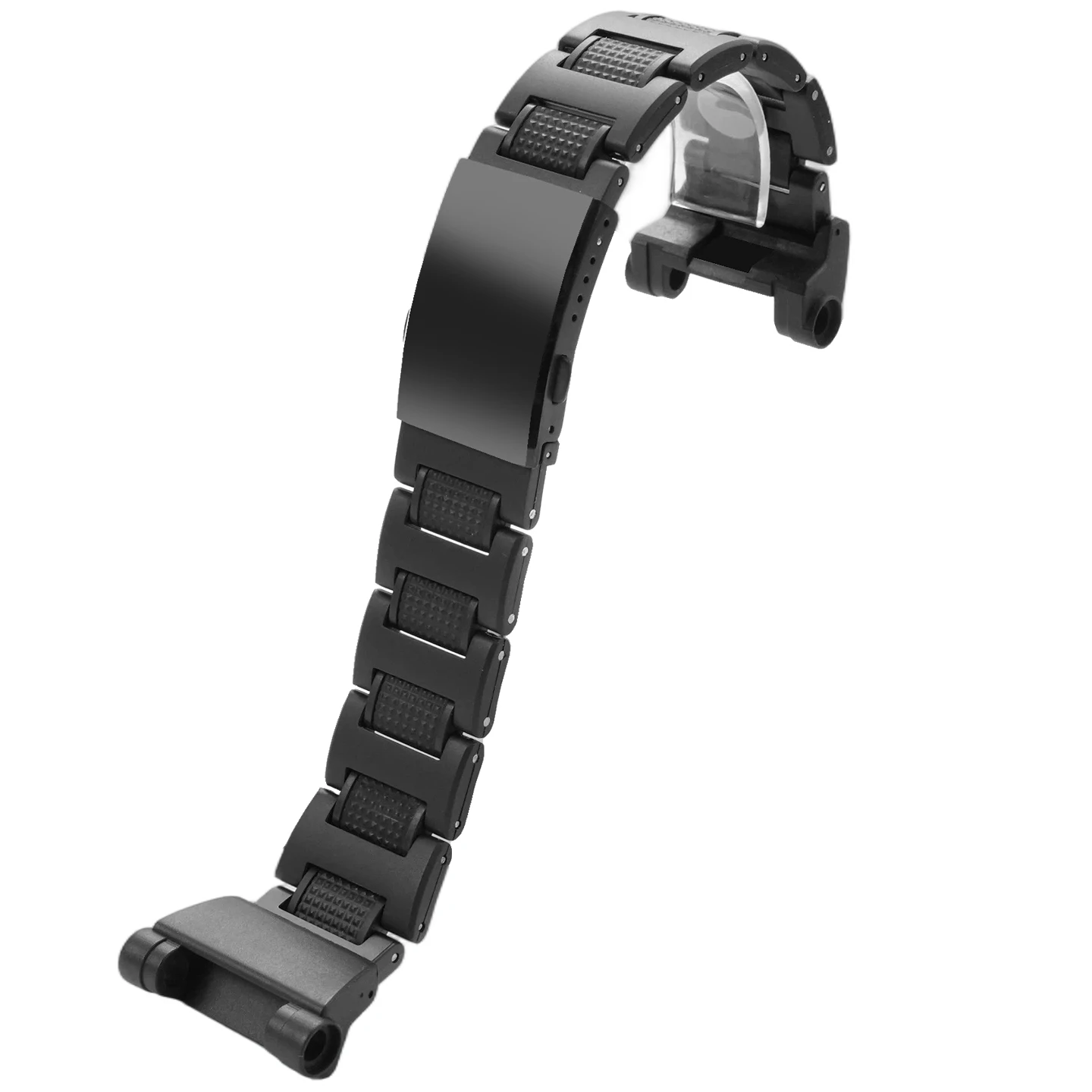 Спортивный повседневный ремешок из композитного пластика и стали для часов Casio G-SHOCK 6-го поколения Frogman 3445 GWF-D1000B, сменный ремешок (art.: 3920dab3369fb) - 3920dab3369fb
