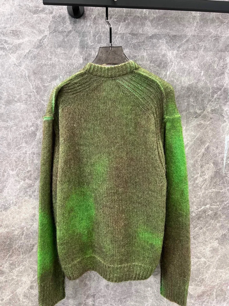 Кардиган для женщин осень 2024 новинка эластичный вязаный топ с v-образным вырезом