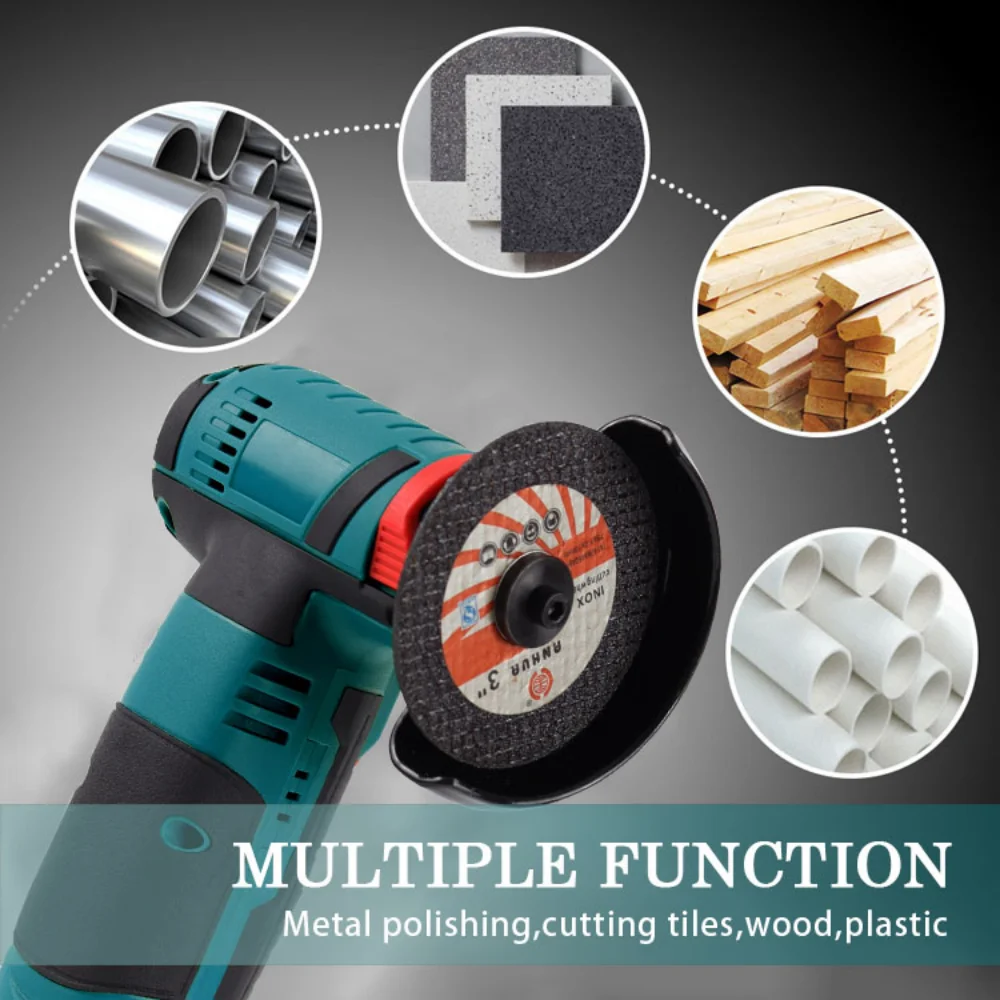 12V Mini Angle Grinder with Rechargeable Lithium Battery Cordless Polishing Machine Diamond Cutting with Accessories Power Tool 3