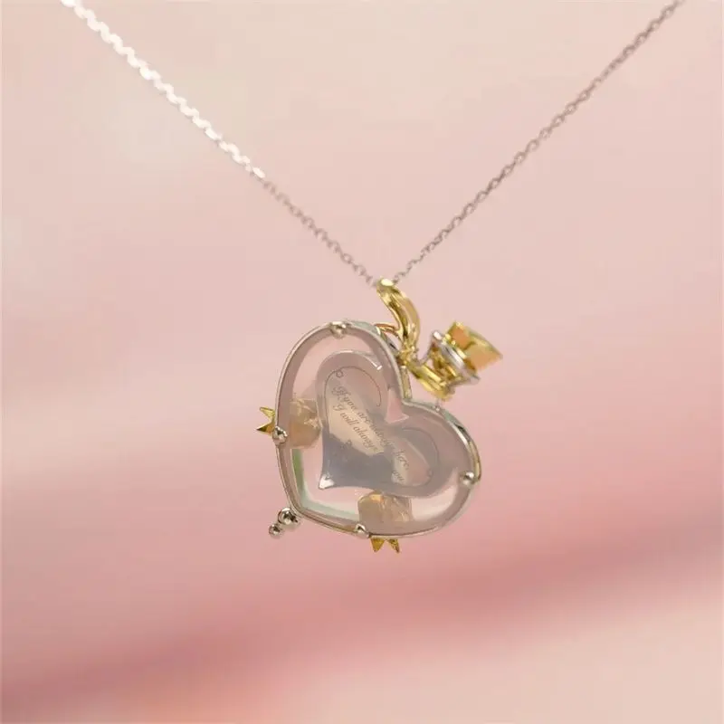 Ожерелье в стиле аниме Волшебный мальчик модный нишевый свитер кулон для