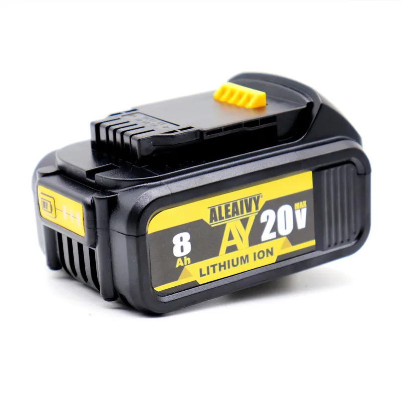 

Aleaivy 20V Battery DCB200 6.0Ah Replacement Li-ion Battery for DeWalt MAX AY Power Tool 18650 Lithium Ion Batteries
