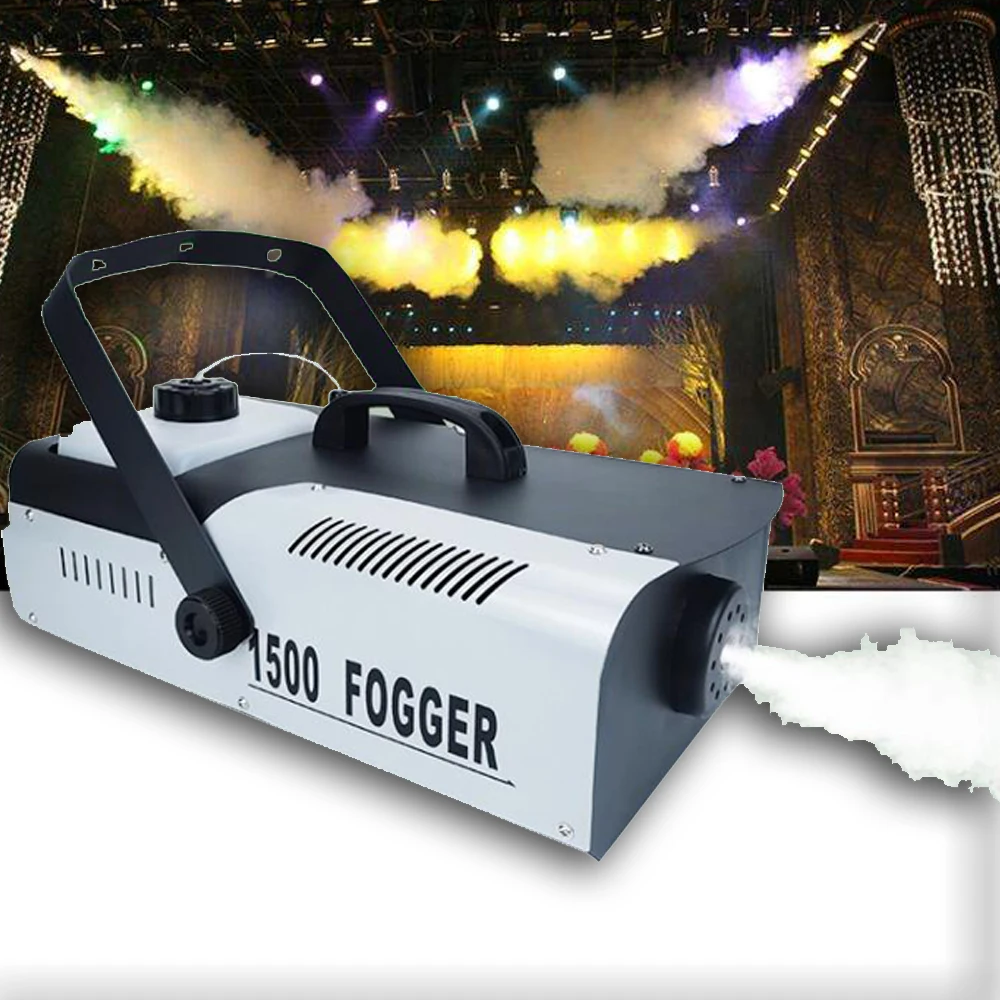 1500w fog machine remote control stage smoke machinefor stage night club bar party celebration festival