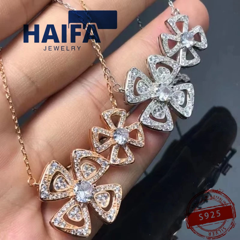 

Hot selling European and American s925silver simple design party fashion Couple anime gift necklace Luxury Jewelry Halloween