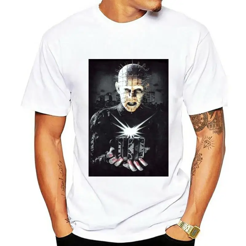 

Authentic Hellraiser 3 Hell On Earth Puzzle Box Slim Fit T Shirt S 2Xl New