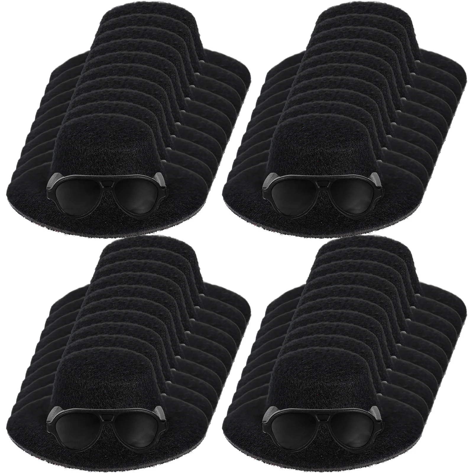 

Accessories Small Formal Hats Women's Sunglasses Trendy Mold Black Cowboy Simulated Decor Toy Decorative