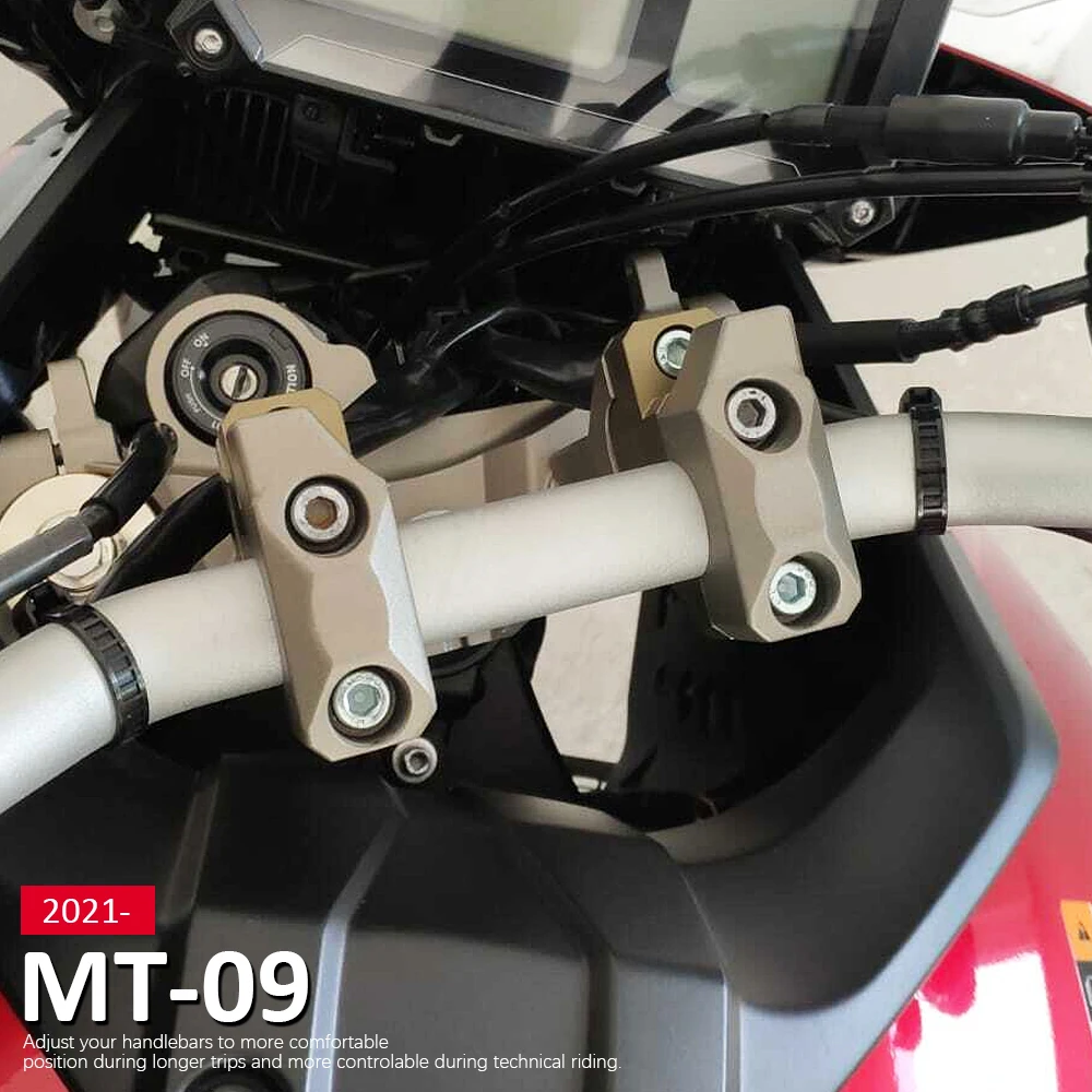 Мотоциклетный руль крепление на ручку универсальный зажим для YAMAHA MT09 Tracer 900 FZ09