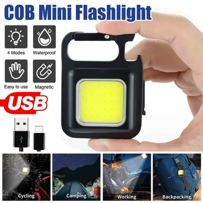 

Flash Light Pocket Clip Mutifuction Portable Flashlight Pocket Work Lights Outdorr Camping Fishing Climbing Lantern LED