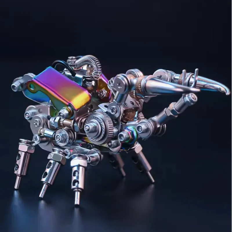 300 шт. + набор 3D Механических боевых доспехов пазлы-игрушки Mecha металлическая