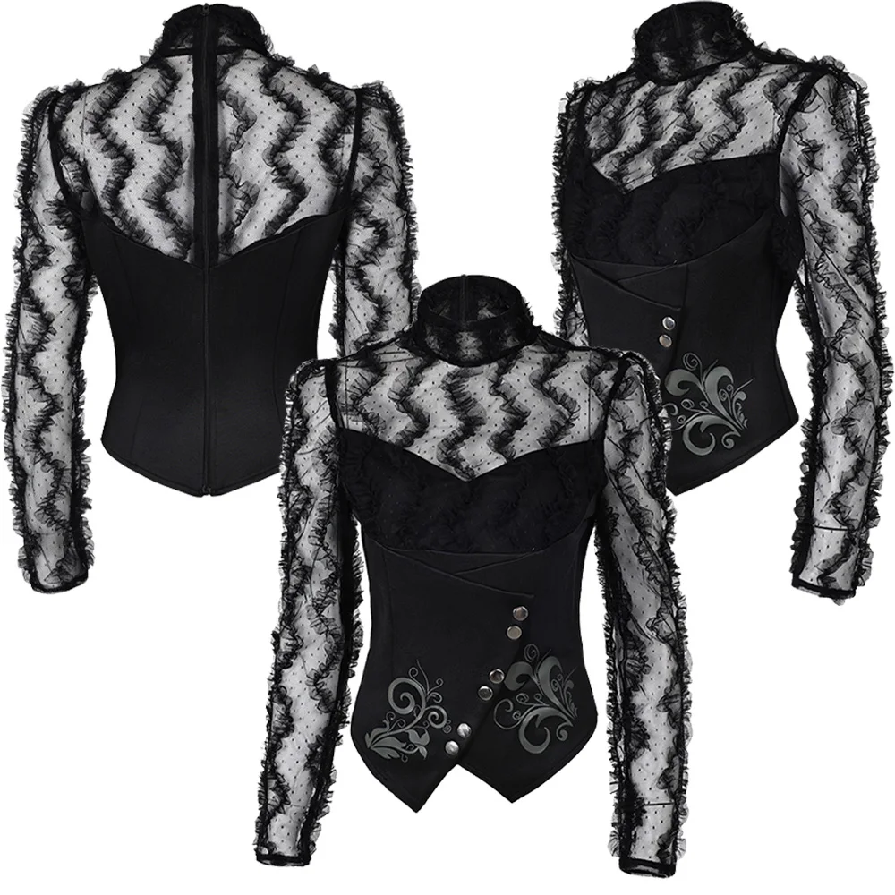 Эльфаба Косплей фильм Викид черная рубашка костюм наряды Хэллоуин карнавал