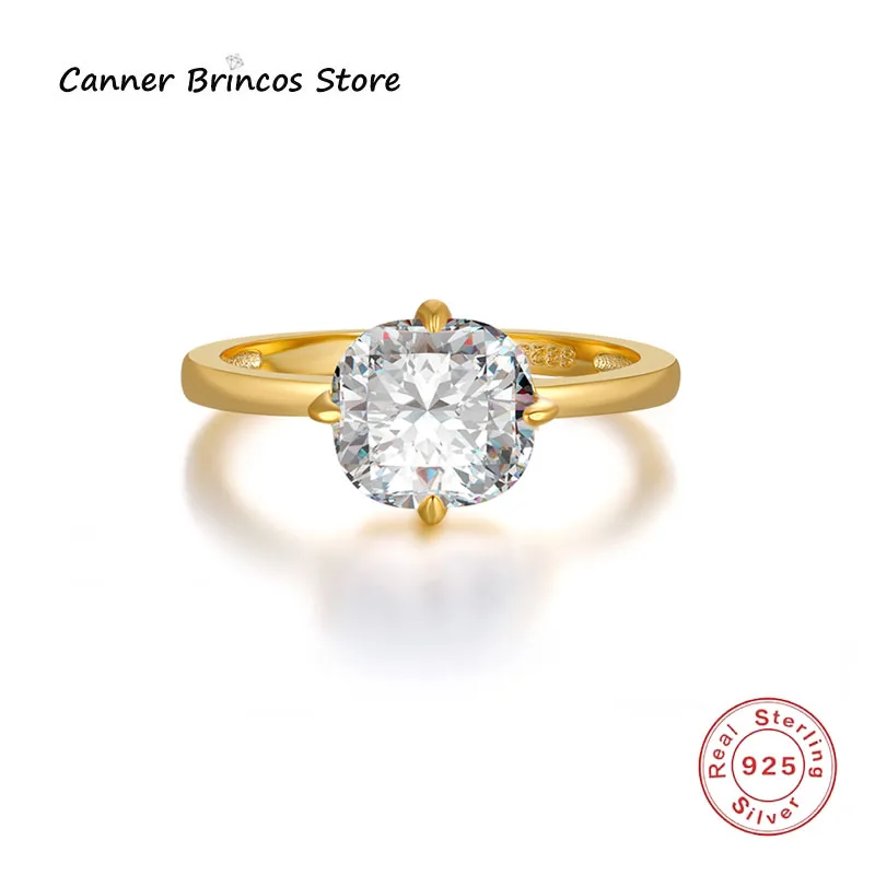 

Женское кольцо из серебра 925 пробы с фианитом