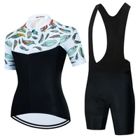salexo women cycling jersey set short sleeve cycling suit woman summer road racing anti uv cycling uniform mtb bicycle ciclismo