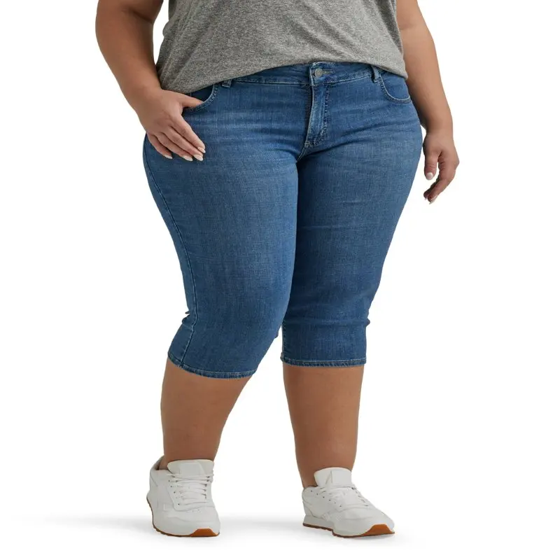 

Riders by HMCN® Women`s Plus Size Ultra Soft Capris