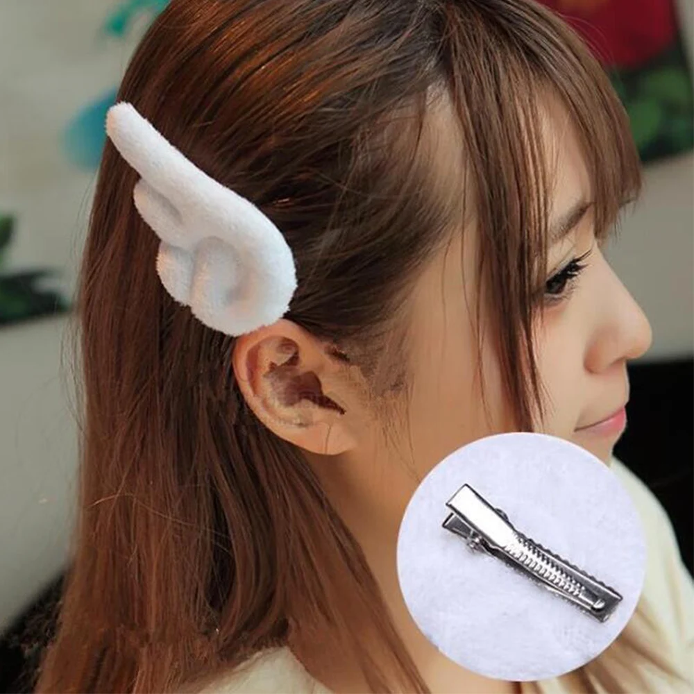 

Angel Wings Hairpins Demon Wing Headwear Kawaii Hair Decor Cartoon Hairwear Carnival Girl Gift Halloween Costume Accessories