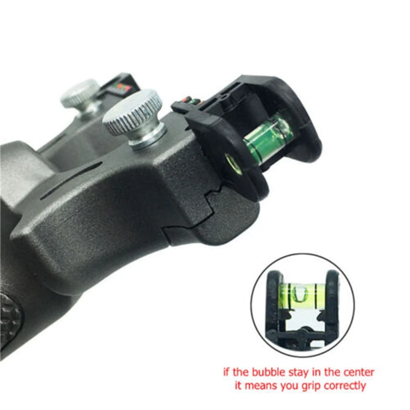 Рогатка с резиновой лентой лазером и спиртовым уровнем высокоточная быстрое