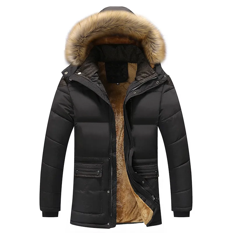 2022 New Parkas Men's Winter Jacket Warm Thick Hooded Male Coats Windbreakers Waterproof Parka Men's Clothing Jaqueta Masculina