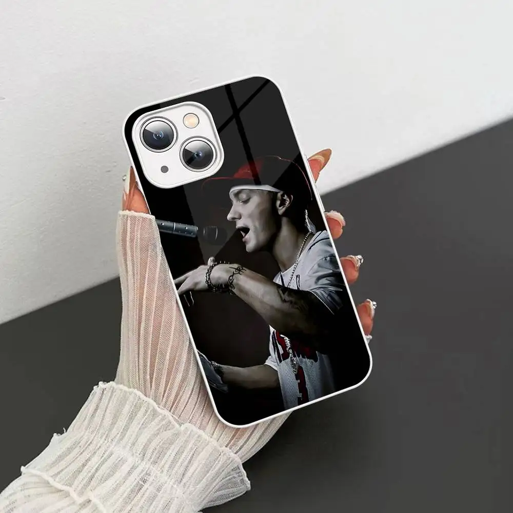 Защитное стекло Super Rapper Eminems для iPhone 14, 13, 12, 11 Pro, Mini, XS MAX, 14 Plus, X, XS, XR (art.: 3920da2b68014) - 3920da2b68014