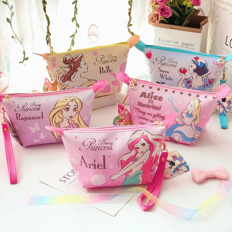 

Косметичка «русалка» из ПУ кожи, с героями мультфильмов