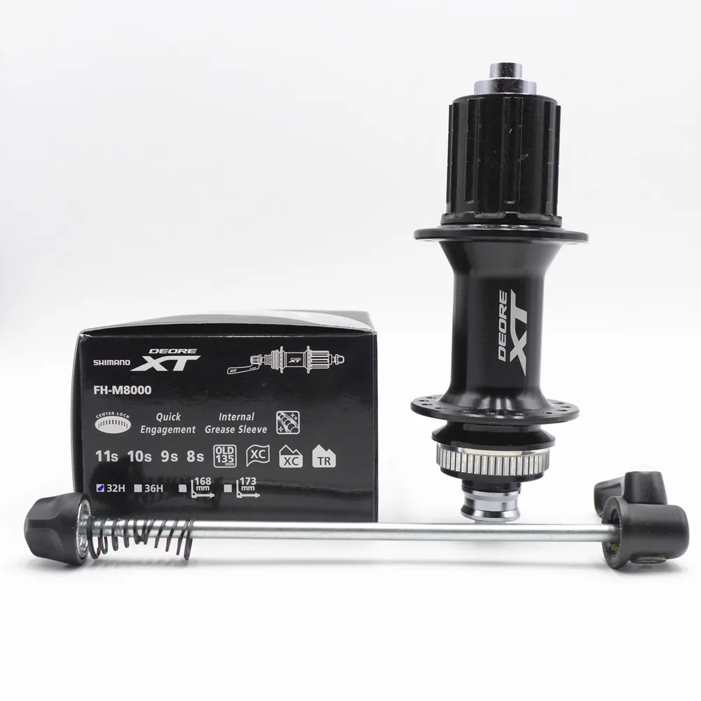 SHIMANO XT FH-M8000 Freehub 135 мм Quick Release 32H Задняя втулка для велосипеда MTB (art.: 3920cd579dcc5) - 3920cd579dcc5