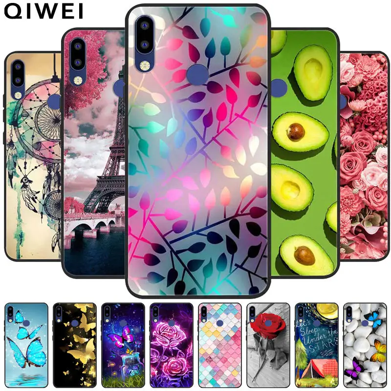 Чехол для Tecno Camon 11 Модный мягкий чехол телефона с милым принтом Camon11 силиконовый