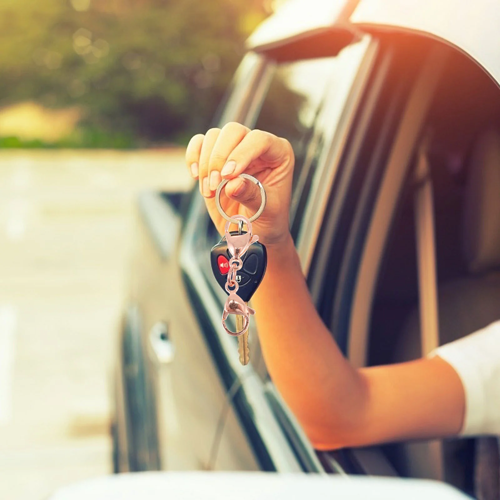 Двойной детский брелок из нержавеющей стали