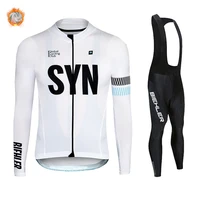 2022 winter new biehler warm mens long sleeve cycling jersey mtb bike road riding sportswear top quality bicycle uniform syn