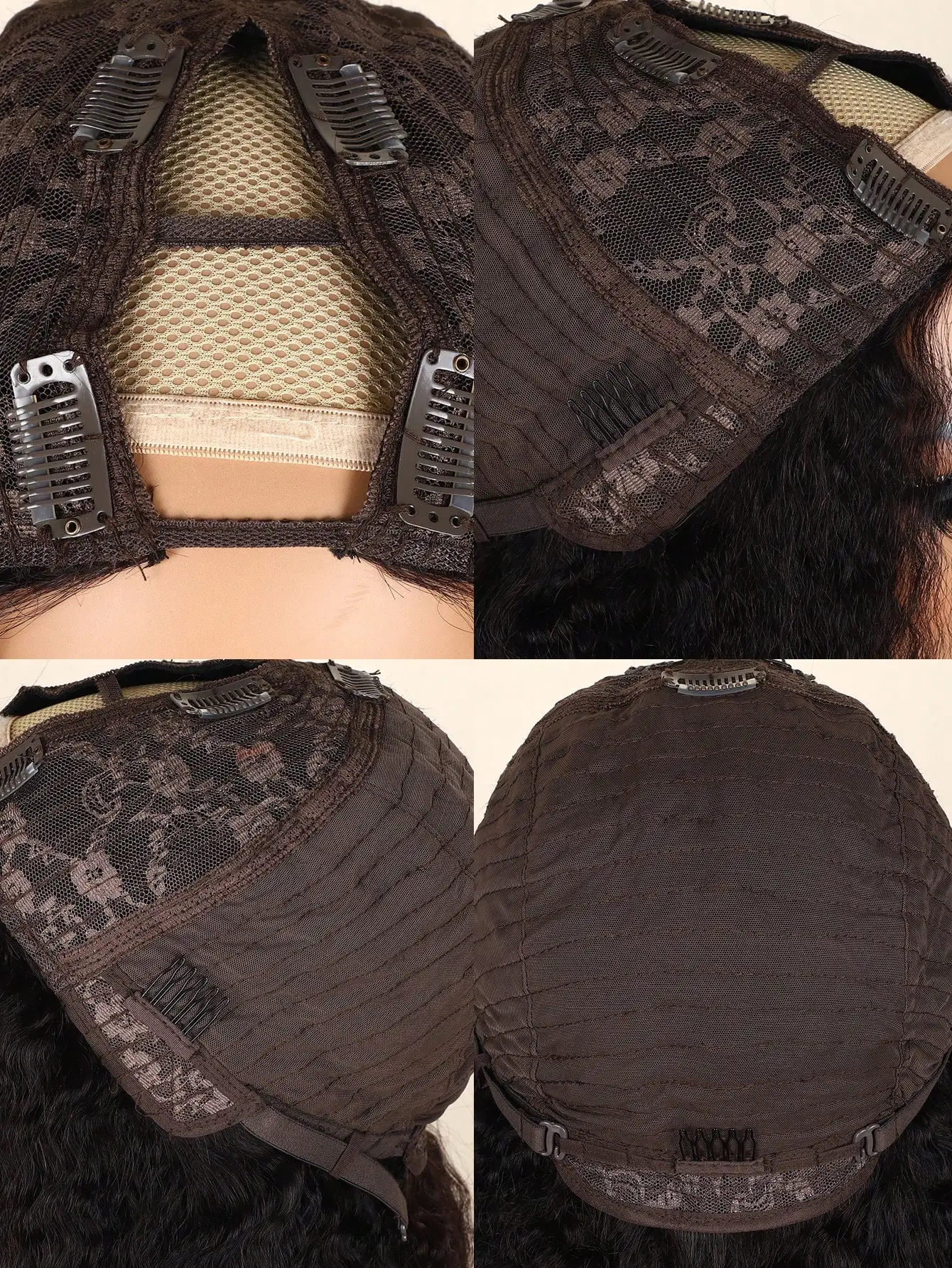 Короткий V-образный парик TNICE полностью машинное производство странные прямые