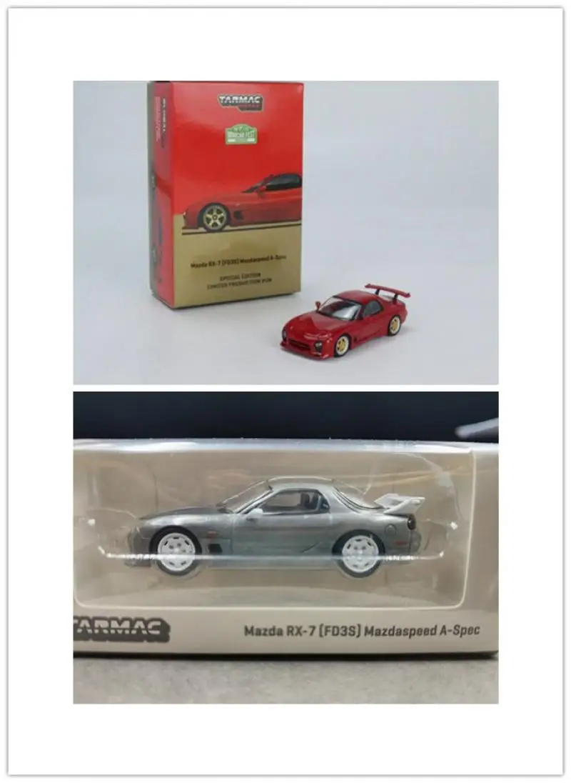

Tarmac works TW 1:64 Mazda RX-7 (FD3S) Collection of die-cast alloy car decoration model toys