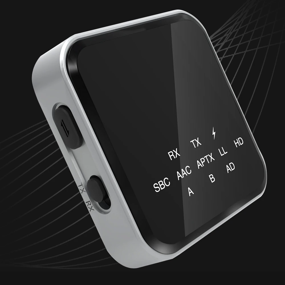

2022 Новый Bluetooth 5,2 аудио приемник Aptx приспосабливающийся автомобильный тв передатчик