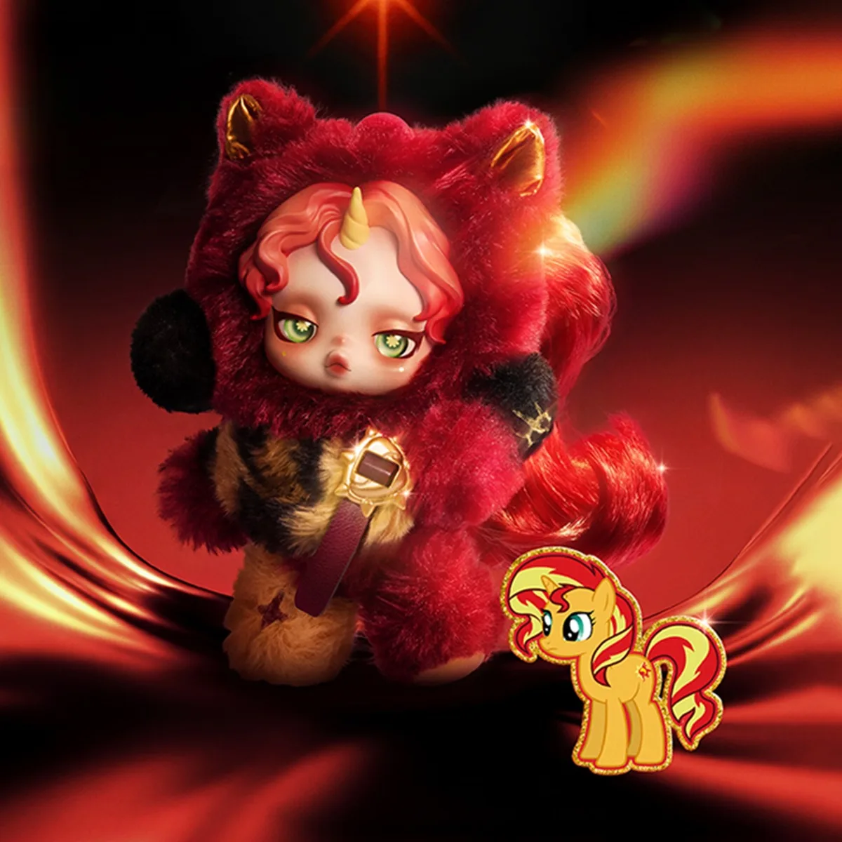 Фото POP MART SKULLPANDA Серия My Little Pony: Плюшевая игрушка-подвеска в слепой коробке №3