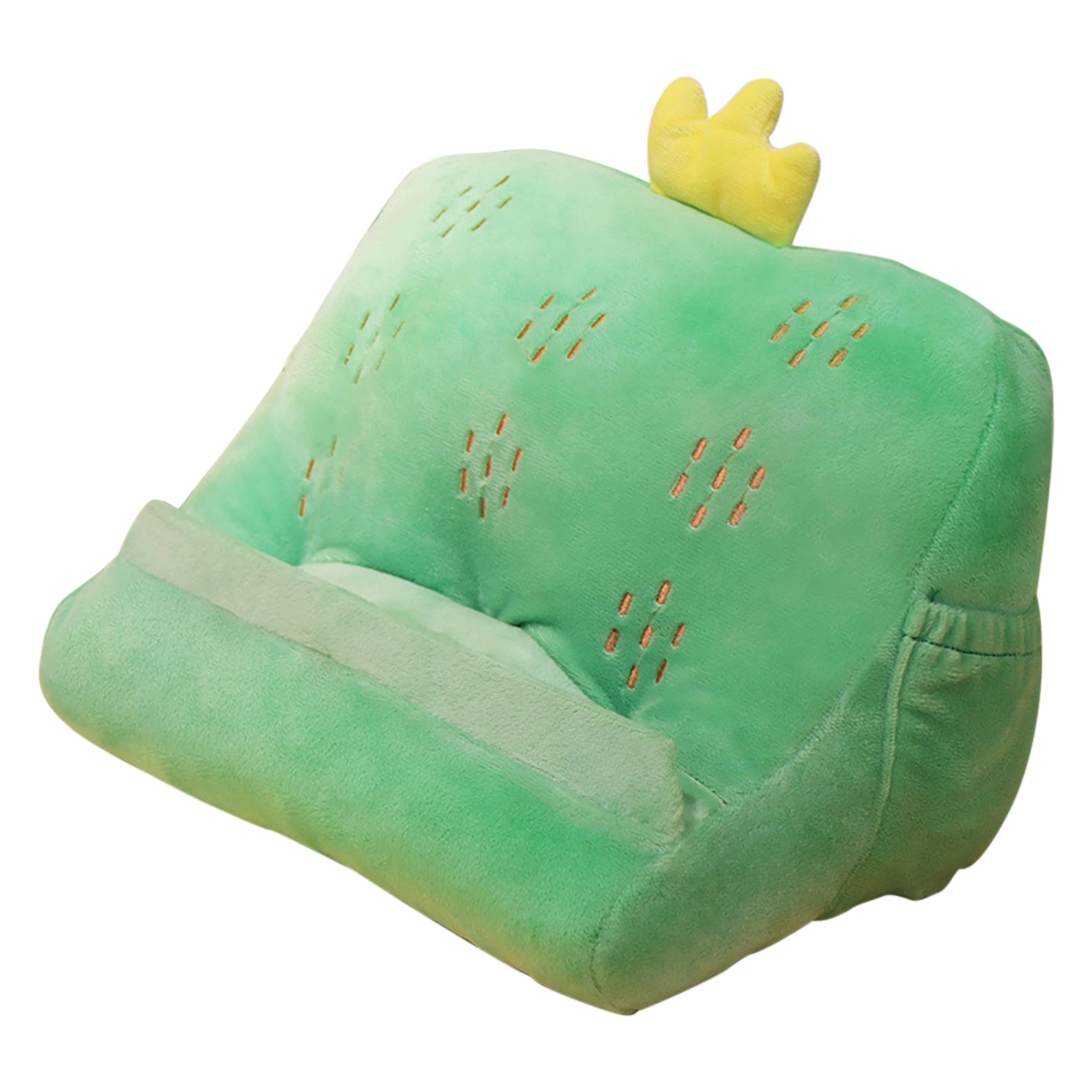 

Home Cute Pillow Holder For Bed Rack Phone Tablet Stand Office Portable Books Soft Stable Multifunction With Pocket Pens