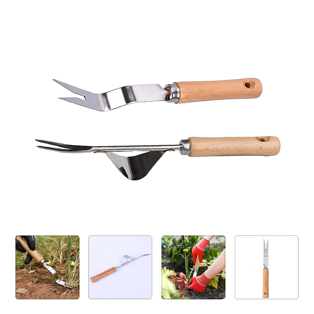 

Weeder Hand Garden Weeding Puller Gardening Manual Tools Weed Edger Fork Hoe Cultivator Agricultural Root Hardenedtool Removal
