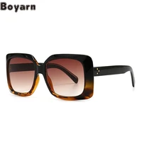 boyarn oculos uv400 shades popular modern rivet sunglasses street photos ins online celebrity model