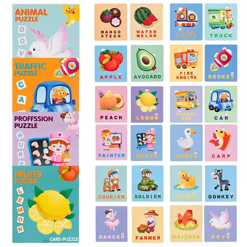 

Preschool Puzzles Wooden Enlightenment Puzzle Toy To Develop Animal Names Preschool Classroom Must-haves Montessori