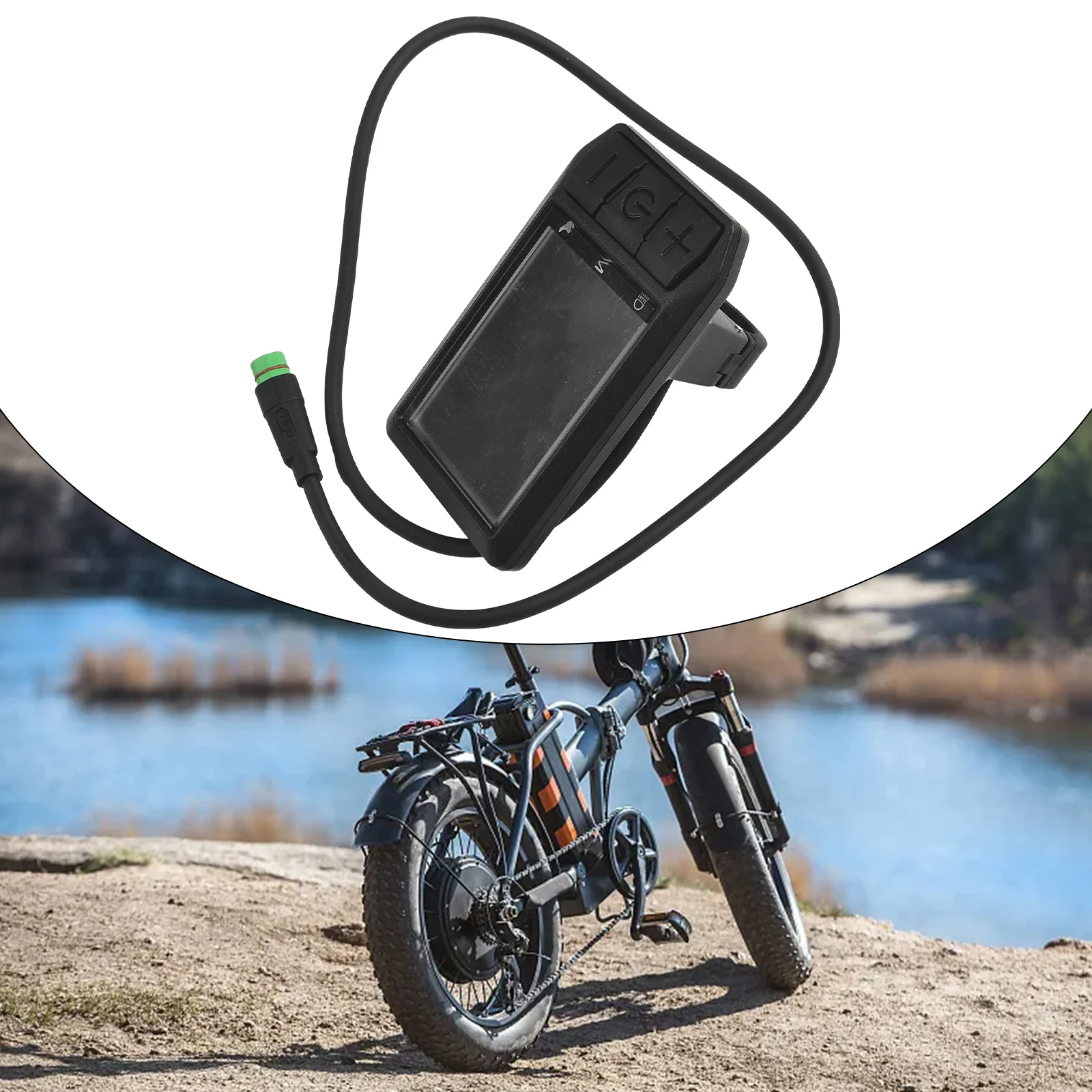 ЖК-дисплей надежный для дисплея Bafang 600C двигателей M510 M500 с индикаторами уровня PAS и