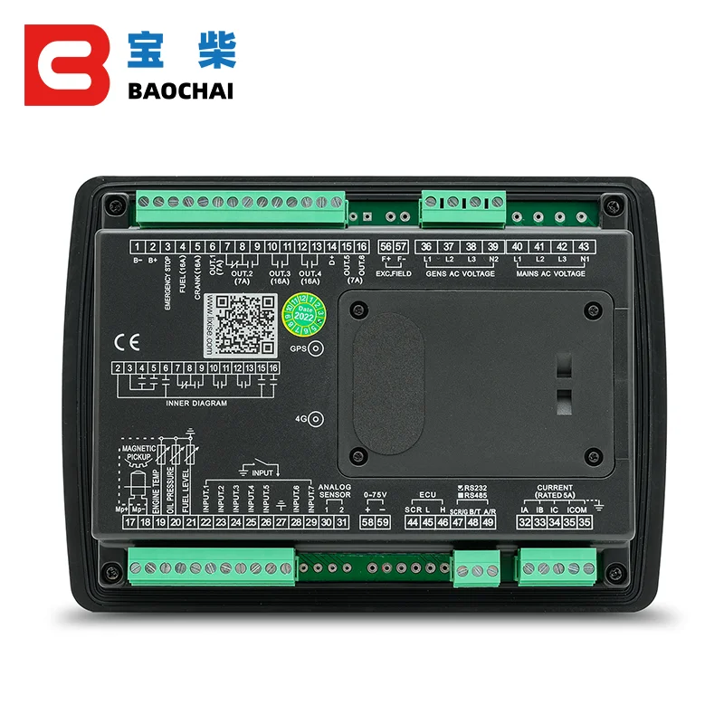 LIXISE LXC6110N AMF контроллер дизельного генератора ЖК-дисплей автоматического запуска