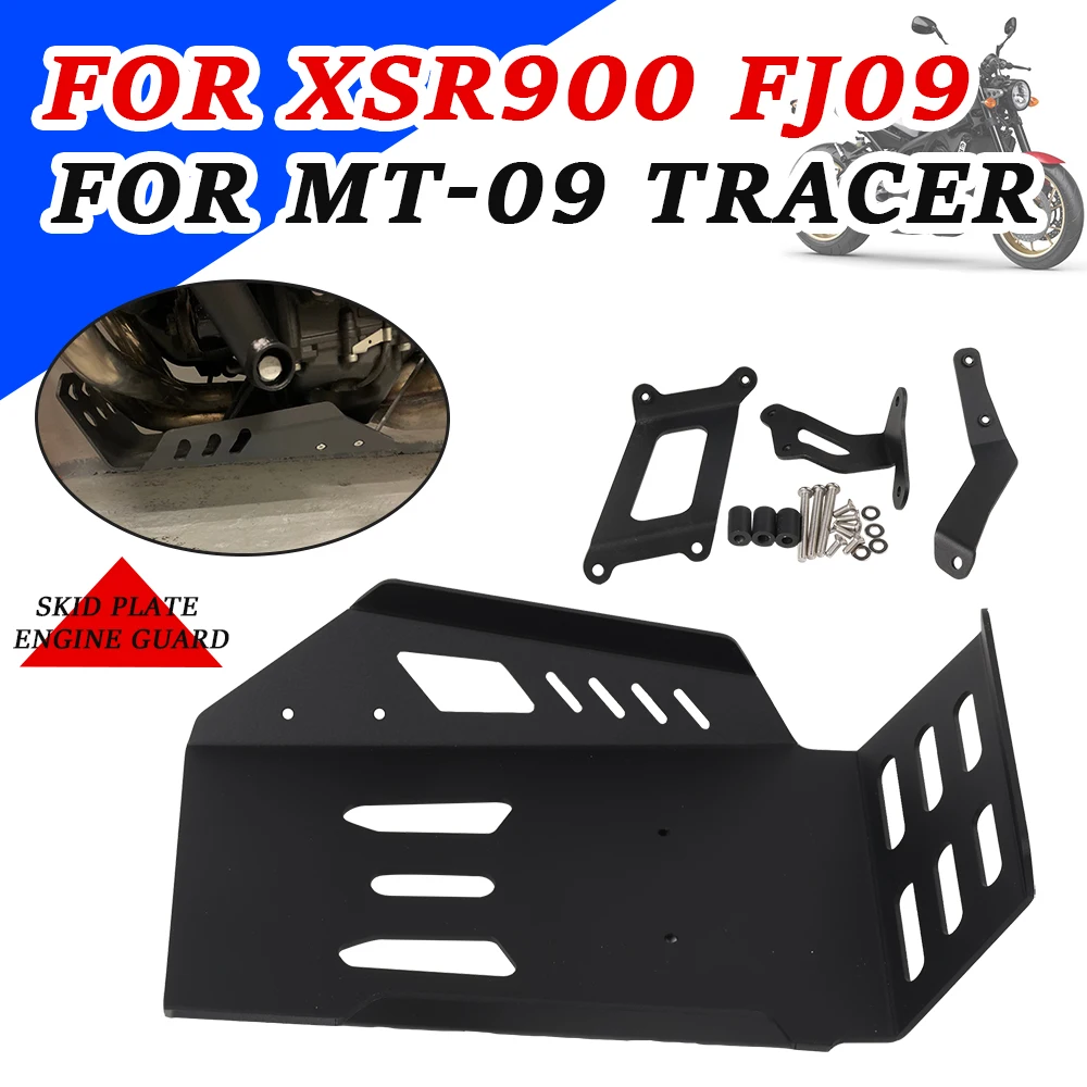 

Motorcycle Accessories Engine Guard Protector Cover Chassis Skid Plate For YAMAHA MT-09 Tracer XSR 900 XSR900 FJ-09 FJ09 MT09