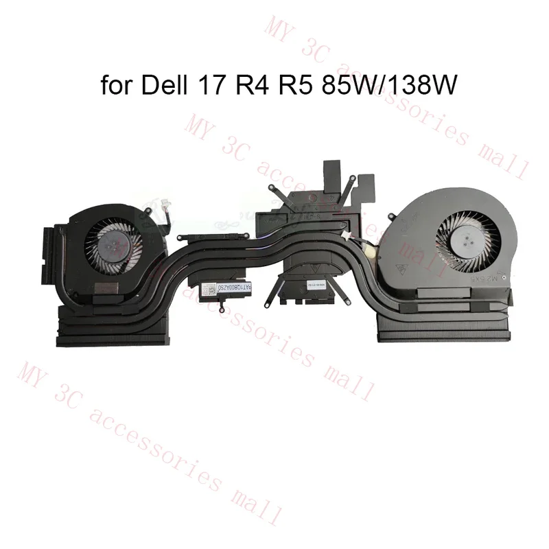 Охлаждающий вентилятор для ноутбука радиатор Dell Alienware 17R4 0FRPY8 0KN13V AT1QB00BZS0 AT1QB00AZS0